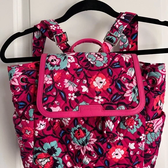 Vera Bradley | Bags | Vera Bradley Fashion Backpack Bloom  display picture 3